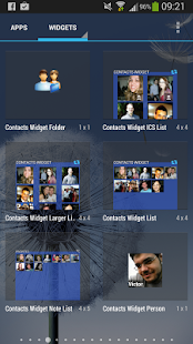 Contacts Widget - screenshot thumbnail