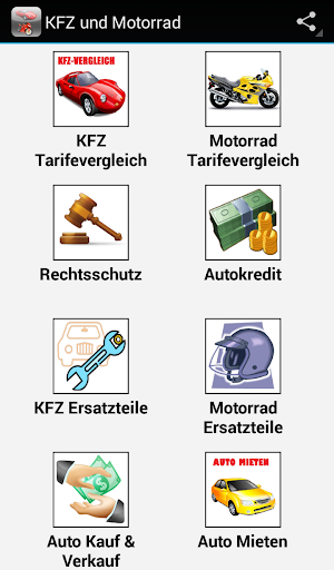 KFZ Motorrad Tarifevergleich