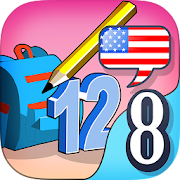 Kids English 8:Numbers&Letters 1.0.0 Icon