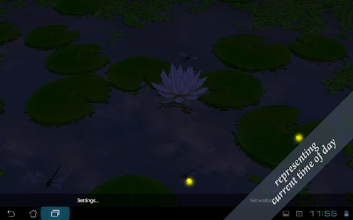 3D Lotus Pond Live Wallpaper(圖5)-速報App