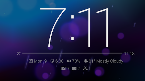 Dock Clock Plus (Night/Desk) - screenshot thumbnail