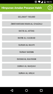 download Himpunan Amalan Pesanan Habib free