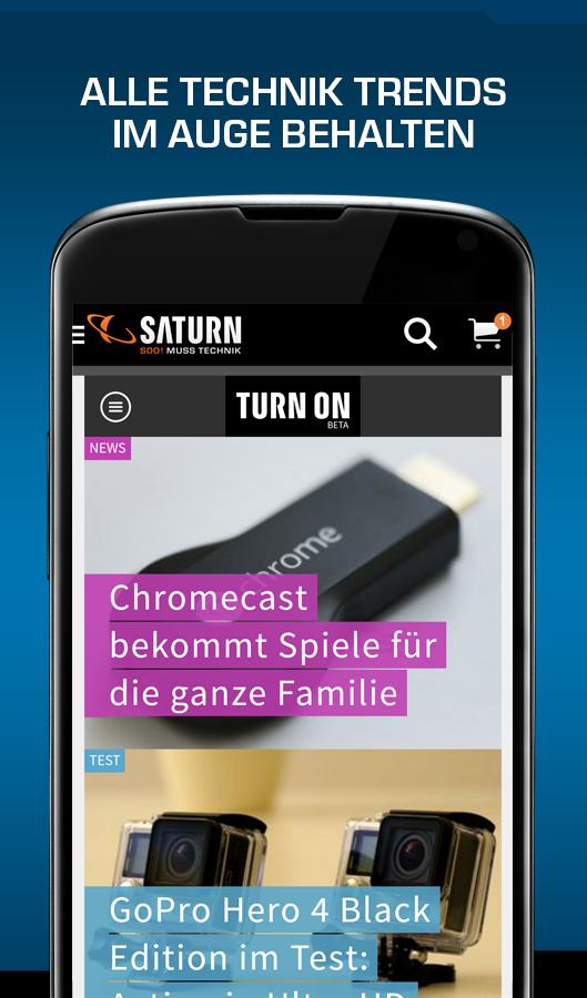 Saturn Deutschland Screen 2