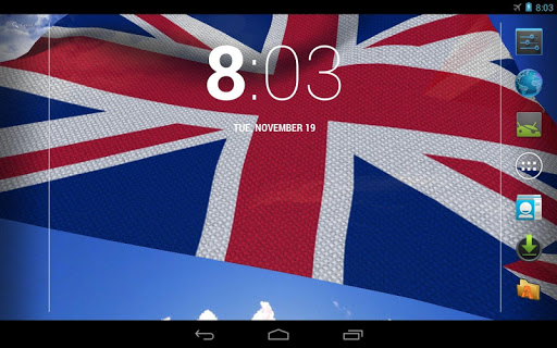3D UK Flag Live Wallpaper  screenshots 10