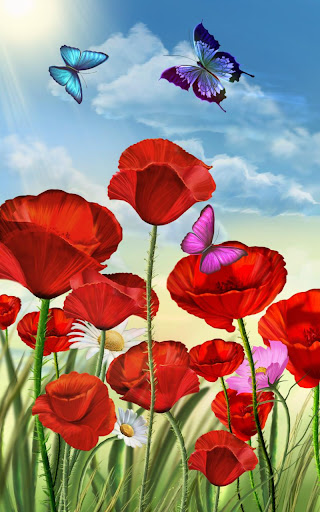 Download 72 Background Bunga Kupu Kupu Hd Terbaik Download Background