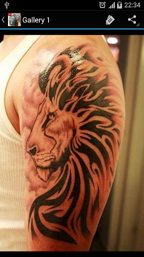 獅子紋身