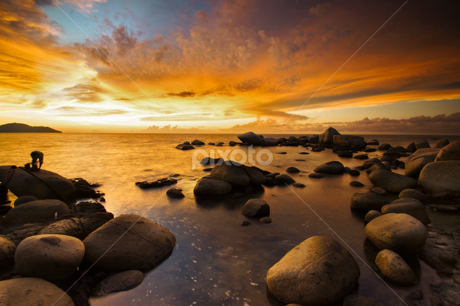 Lighting Bolt Cloud by Kenny Tsai - Landscapes Sunsets & Sunrises