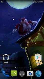Christmas Santa 3D. Wallpaper(圖4)-速報App