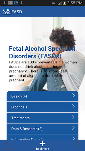 CDC FASD