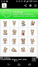 Stickey Cute Deer poster 3