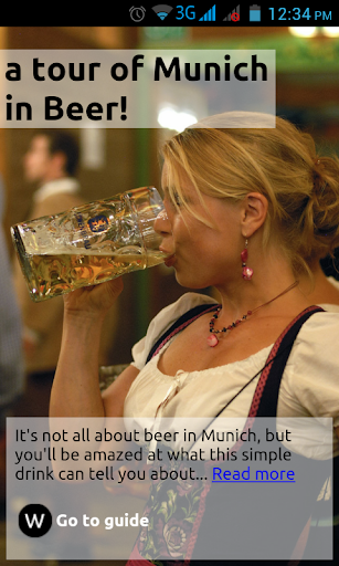 a tour of Munich in Beer