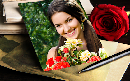 Rose Photo Frame by ANDROID PIXELS poster 2