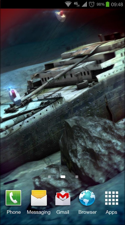 Titanic 3D Pro live wallpaper - screenshot