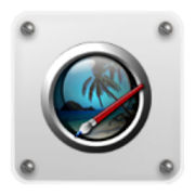 Drop on Glass Theme C Launcher  Icon