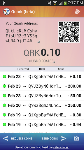 Quark Wallet