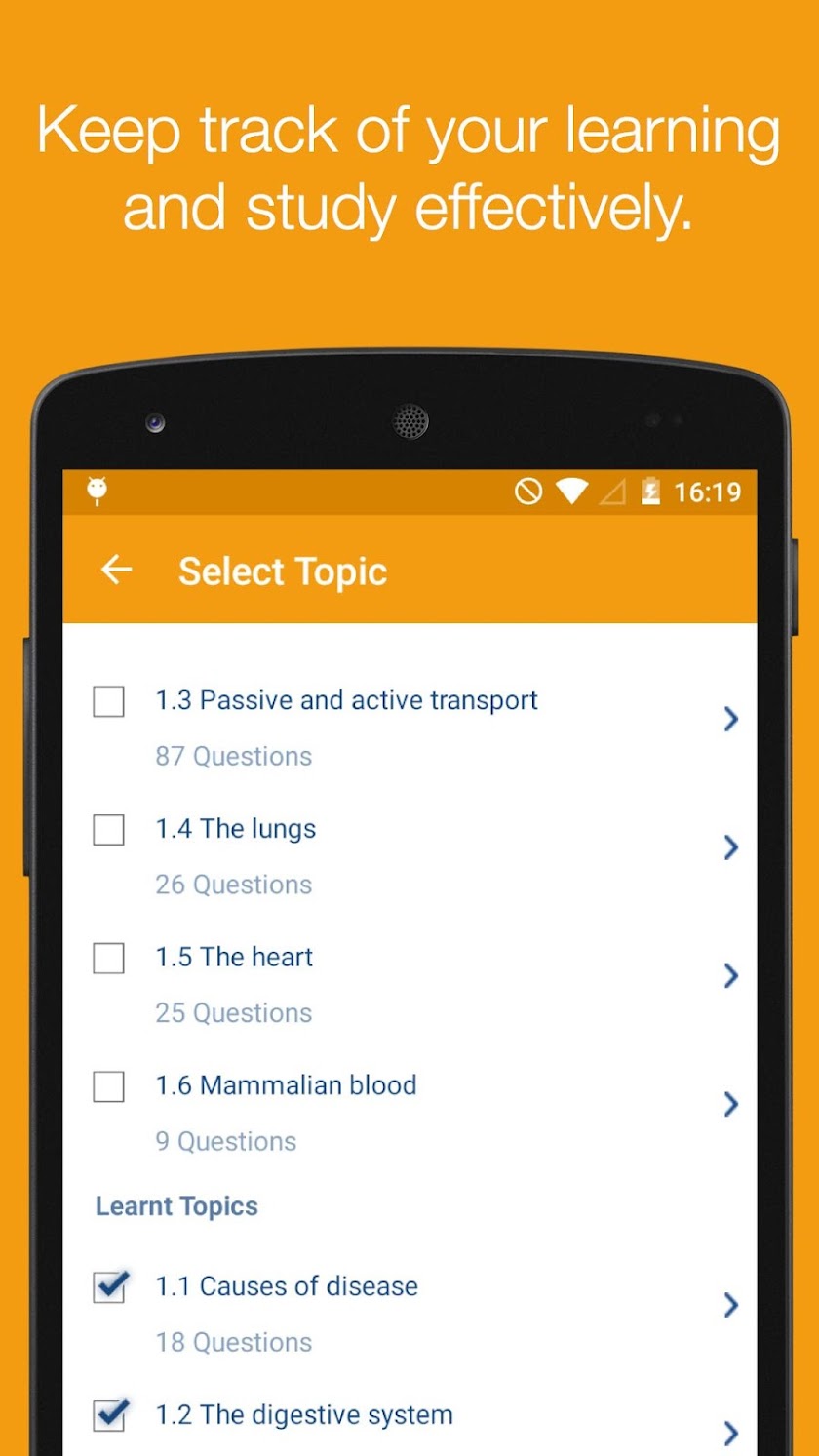 Gojimo- Exam &amp; Test Prep Screen 3