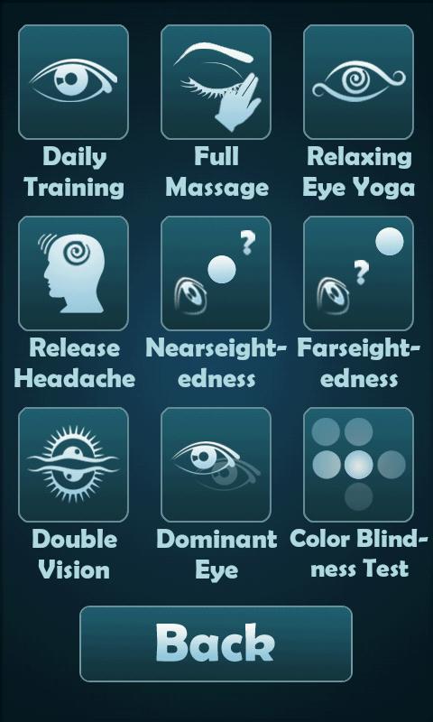 Eye Trainer Pro All Exercises Screen 2
