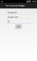 Port Scanner Widget poster 2