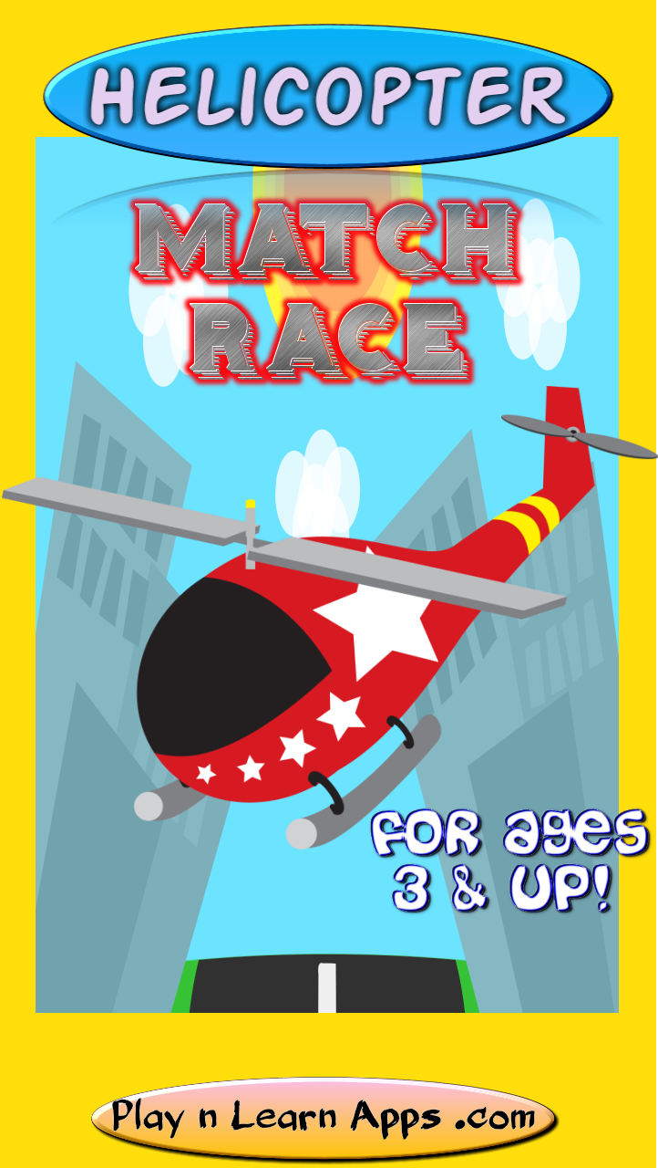 Android application Helicopter Kids Game Ad Free screenshort