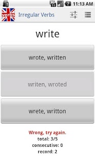 How to install English irregular verbs quiz 2.3 apk for bluestacks