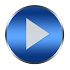 Poweramp Skin Blue Metal2.1