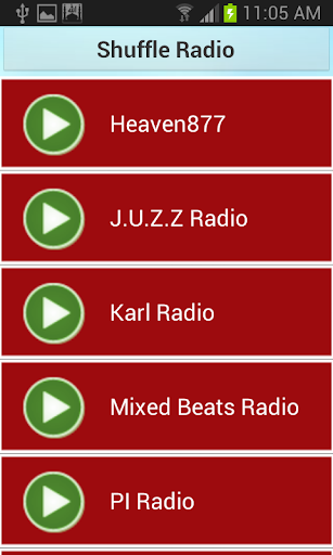【免費音樂App】Shuffle Radio-APP點子