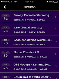 Calvary Baptist Denver poster 2