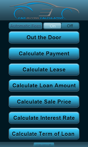 Car Buying Calculator