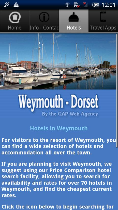 Weymouth - Dorset Screen 3