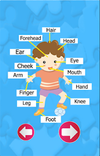Free Download Body parts for kids english APK for Android