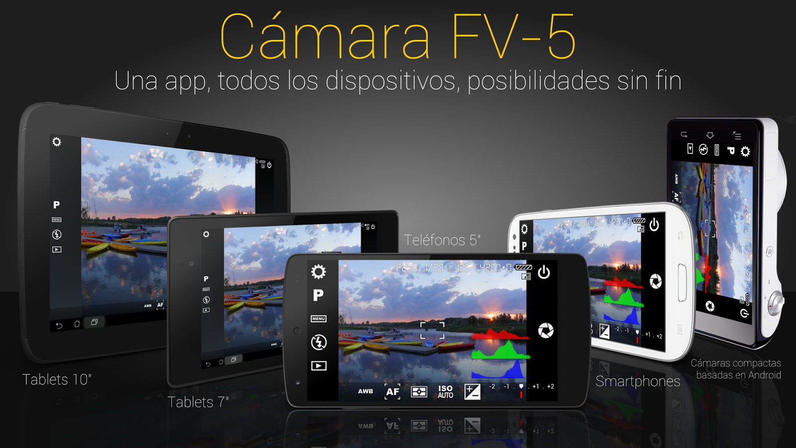  Cámara FV-5: captura de pantalla 