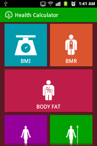 Health and Fitness Calculator