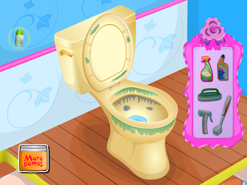 Princess Bathroom Cleaning poster 9