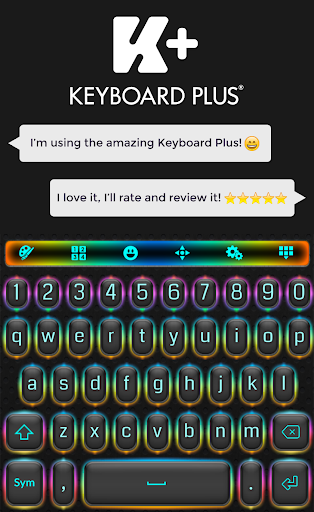 Keyboard Colored