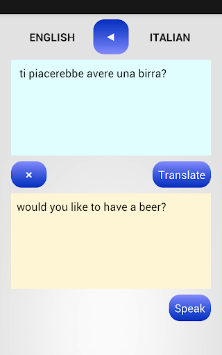 ITALIAN TRANSLATOR