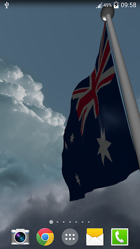 【免費個人化App】Australia Flag - LWP-APP點子