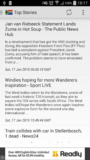 South Africa News and Weather