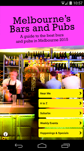 Melbourne's Bars and Pubs 2015