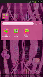 Zebra srdce Theme GO Launcher poster 5