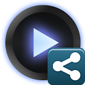 PowerAMP Share Widget logo