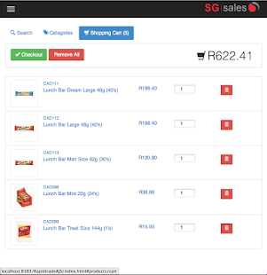 SG Sales Screenshots 3