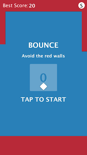 【免費街機App】Dot Bounce avoid the red walls-APP點子