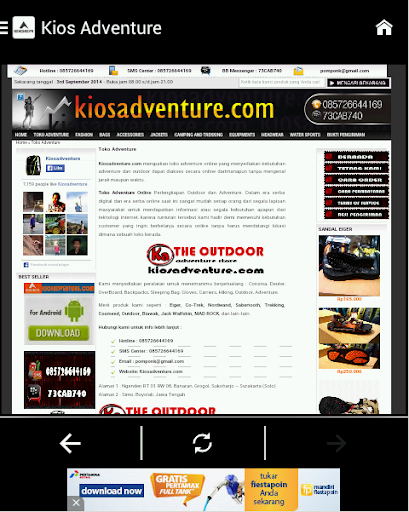 Kios Adventure Online