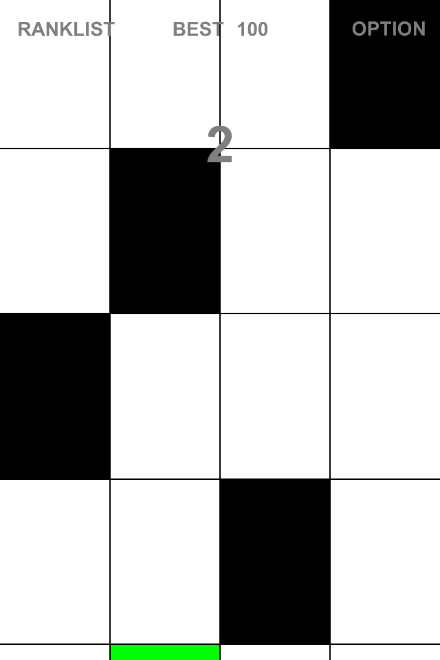 Tap The Black Tile Screen 2