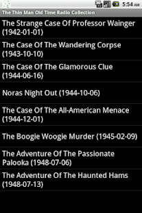 The Thin Man Old Time Radio Screenshots 1