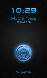 Go Locker Theme Blue Tech poster 5