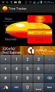 Time Tracker w/ Timer Screenshots 2
