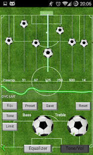 Free Poweramp Skin Football APK for PC