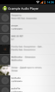Example audio player Screenshots 0