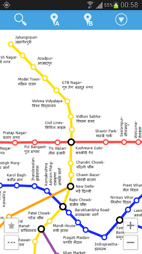 Delhi Metro Map